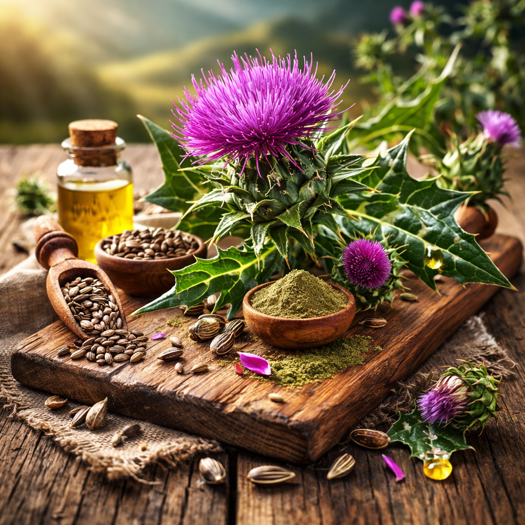 Milk Thistle (Silybum marianum) – The Guardian of the Liver & Master Detoxifier
