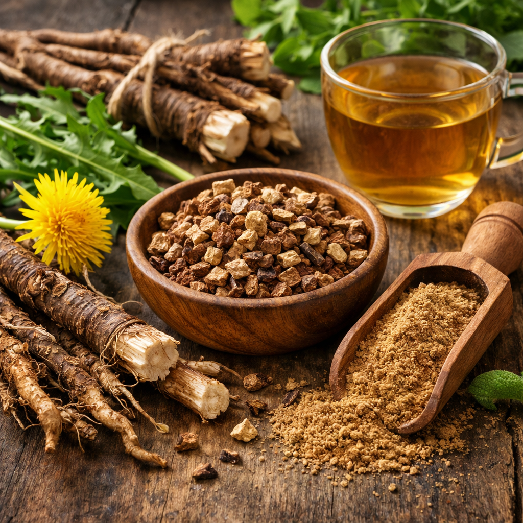 Dandelion Root (Taraxacum officinale) – The Humble Healer & Liver's Best Friend