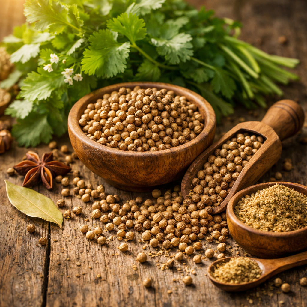 Coriander Seed (Coriandrum sativum) – The Ancient Seed of Purification & Radiance