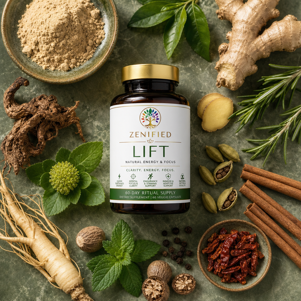 Zenified Lift – Natural Energy & Focus Supplement