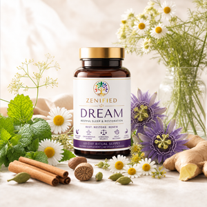 Zenified Dream bottle with passionflower and chamomile